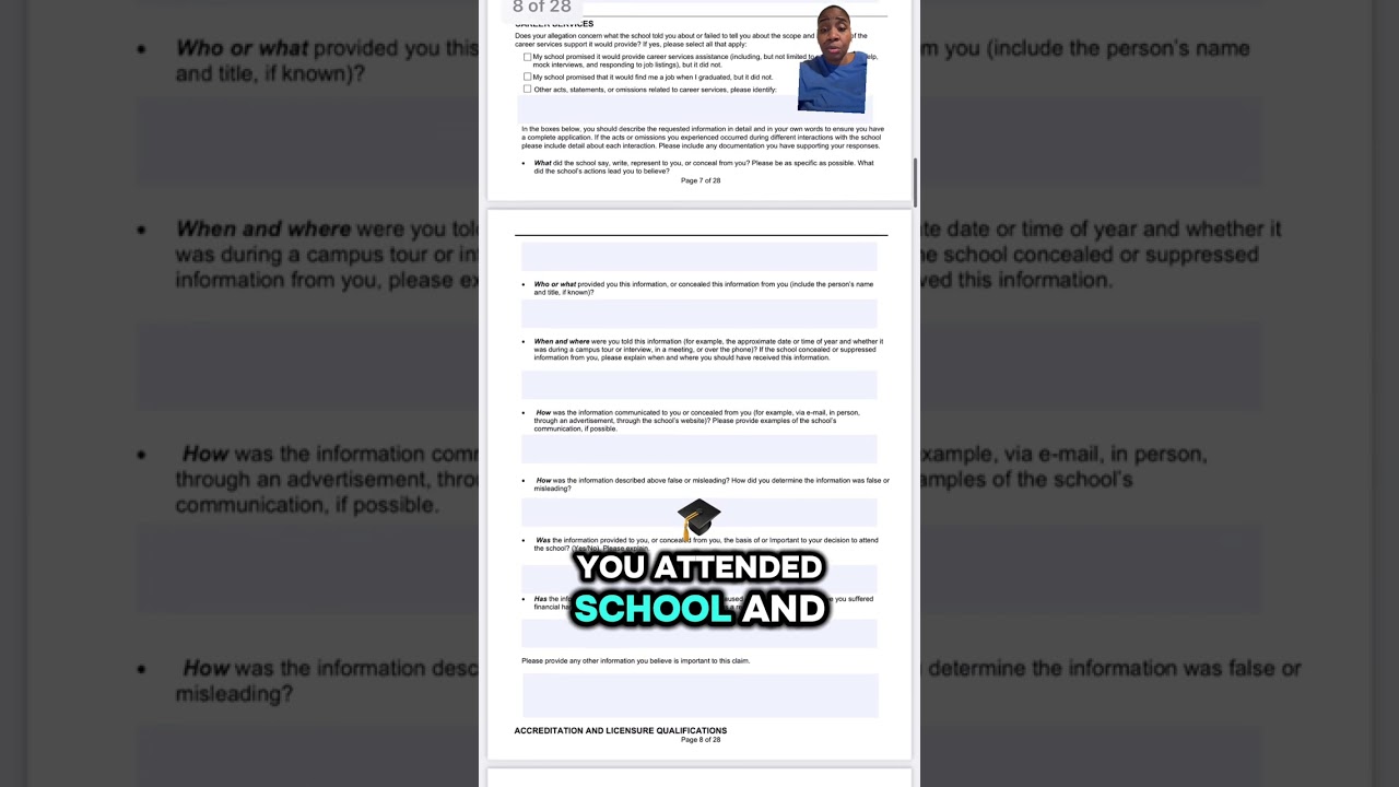 Updated Borrower Defense Application 📝📝