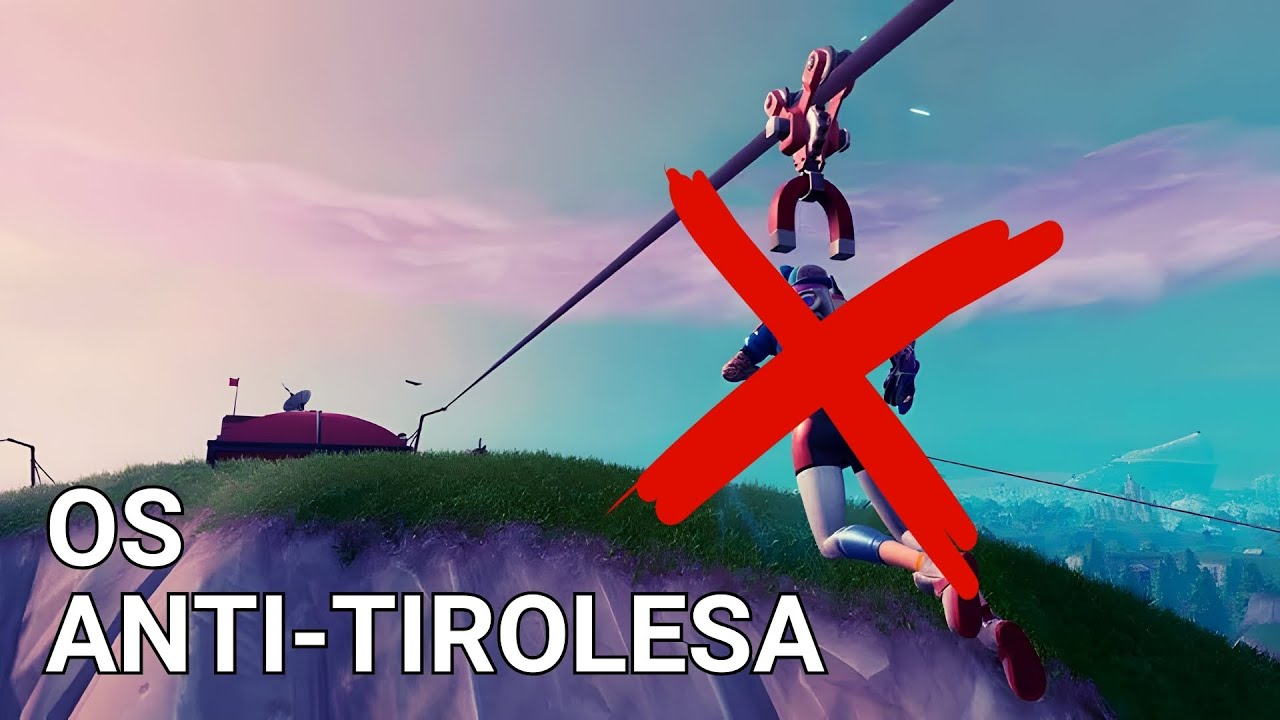 Os Anti-Tirolesa — FORTNITE DUPLAS — PC & SWITCH CROSSPLAY