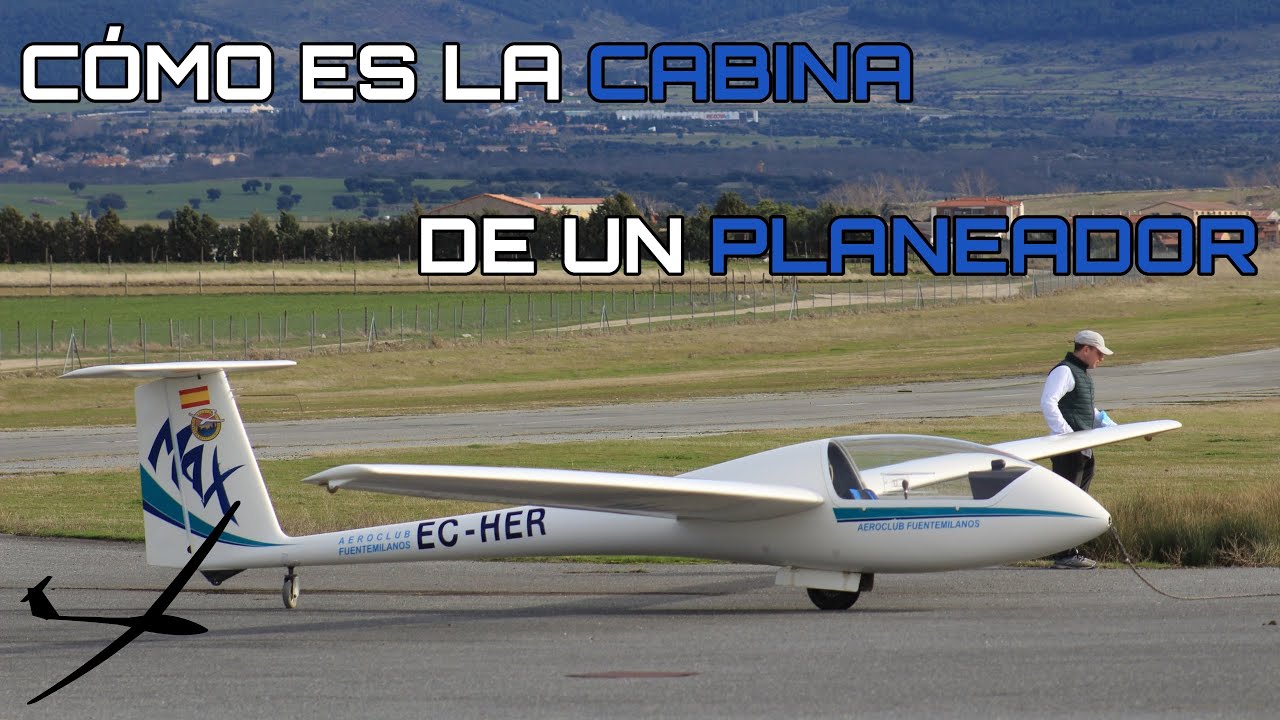 C&oacute;mo es la cabina de un planeador