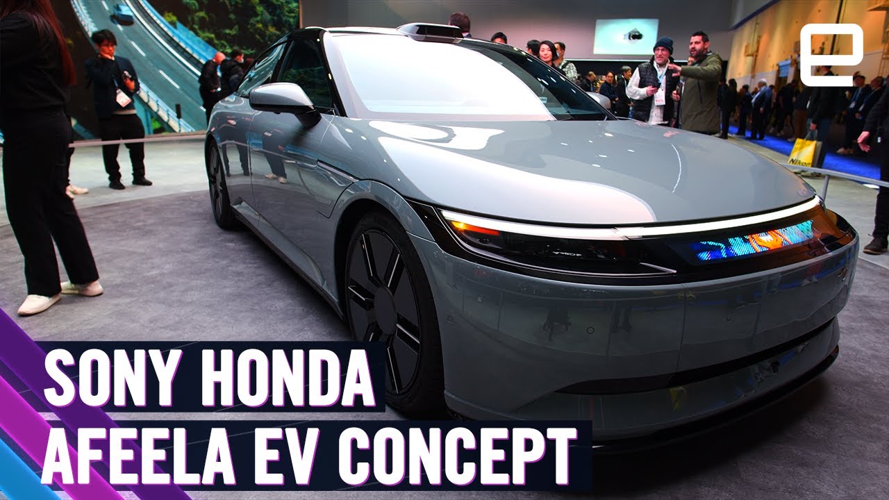 Я играл в PS5 внутри концепта электромобиля Afeela от Sony и Honda на выставке CES 2024.