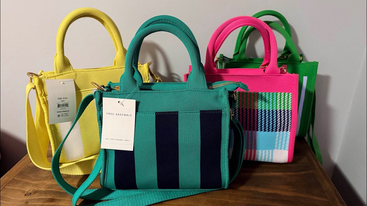 2026 Free Assembly bags from Walmart vs 2025 Kate Spade x Target totes