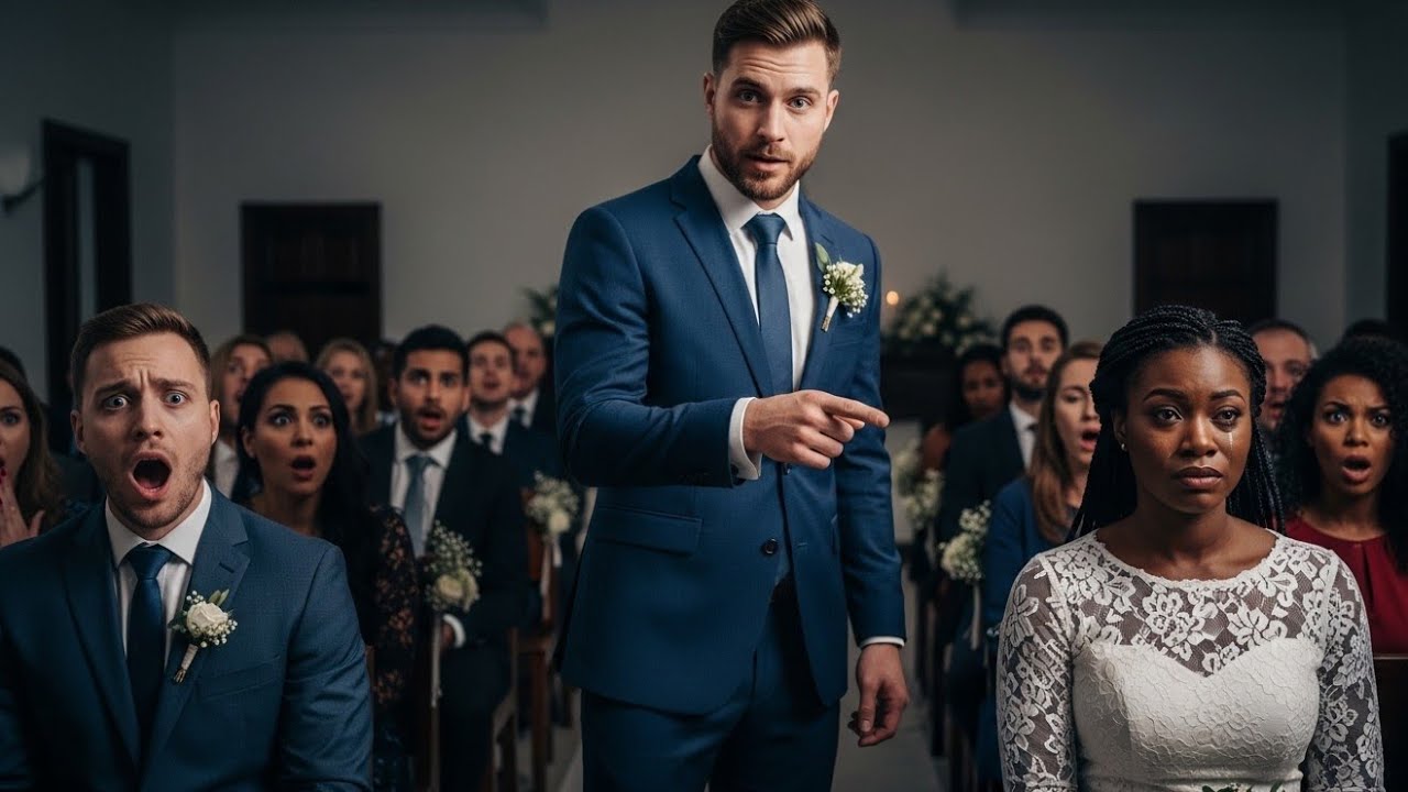 No One Sat Near the Black Woman at the Wedding — Until the Groom Stopped the Ceremony