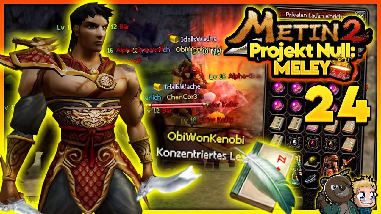 Metin2 Projekt Null: Meley [24] - KEINE WAFFE MEHR & KONZIS @Y7Maverick | Vossi
