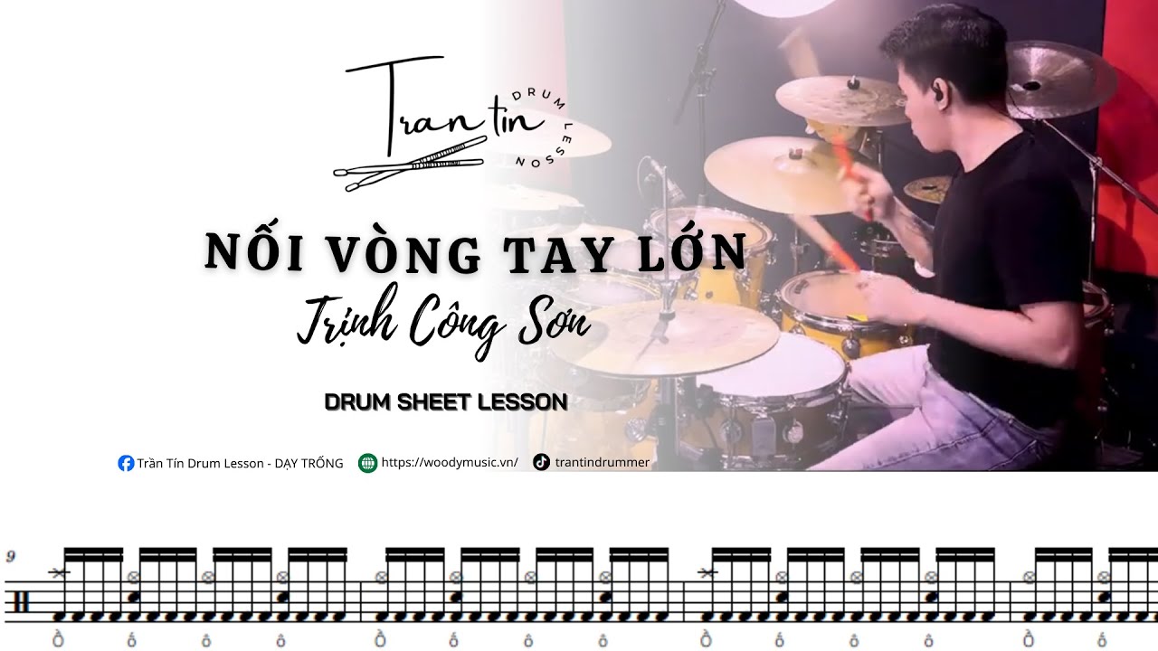 Nối Vòng Tay Lớn - DrumSheet LESSON