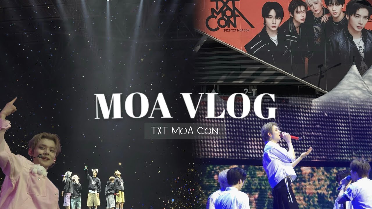 [모아로그] 고3의 미쳐버린 광기의 콘서트 | 모아콘 | 콘서트 브이로그 | 중콘 | 막콘 | 투바투 콘서트 | TXT MOA CON | MOA VLOG