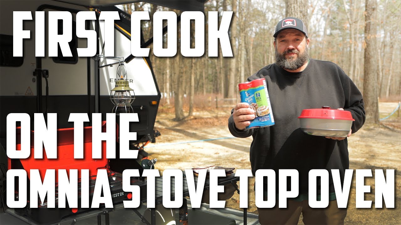 First Cook on the Omnia! Will He Burn the Cinnamon Rolls