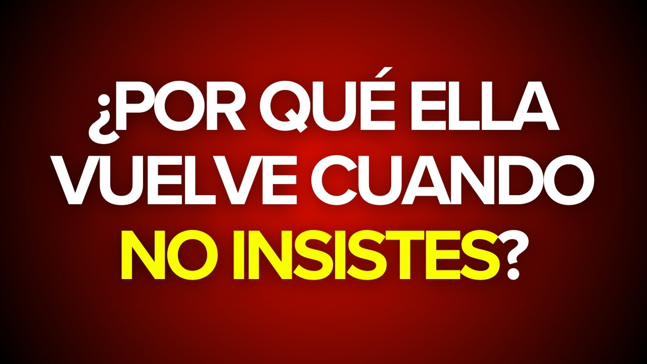 Lo que sucede en su mente cuando dejas de perseguirla
