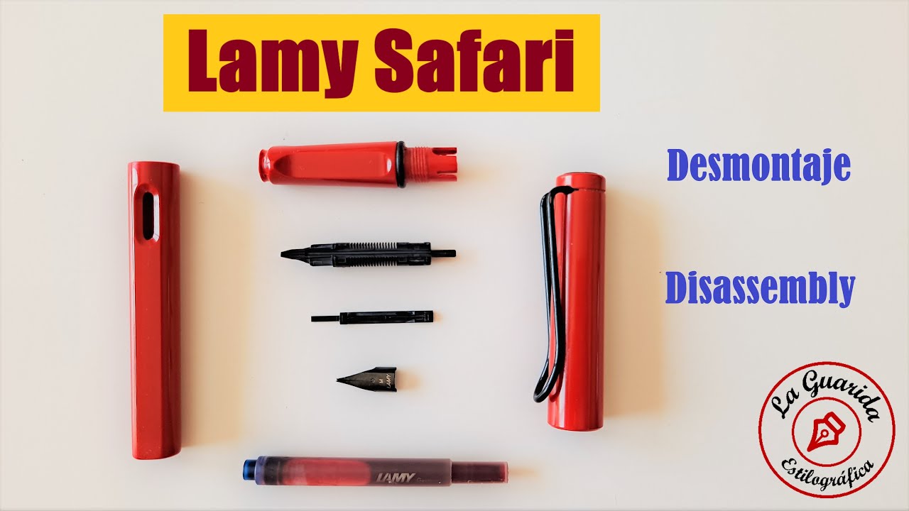 Lamy Safari-Desmontaje/Disassembly [ENG SUB]