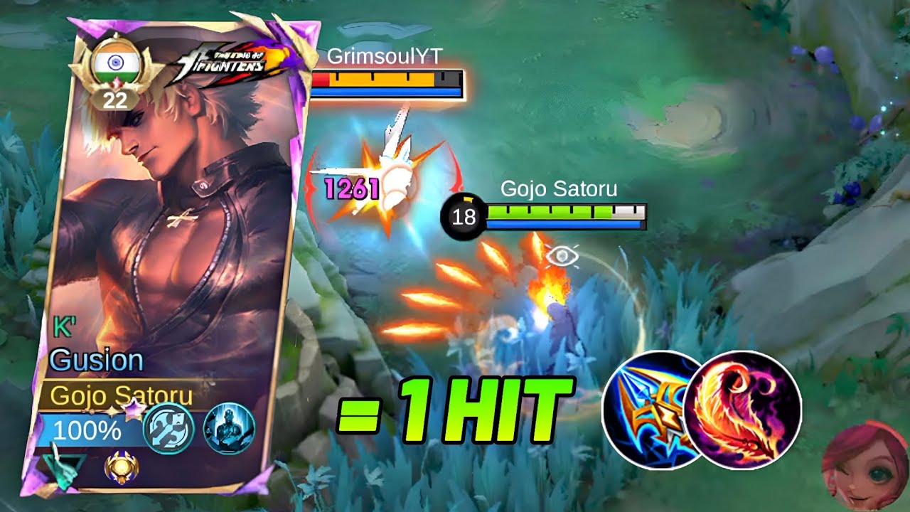 PLEASE ABUSE THIS NEW GUSION ONE HIT  META BUILD!!💀(must try 2026)|MOBILE LEGENDS