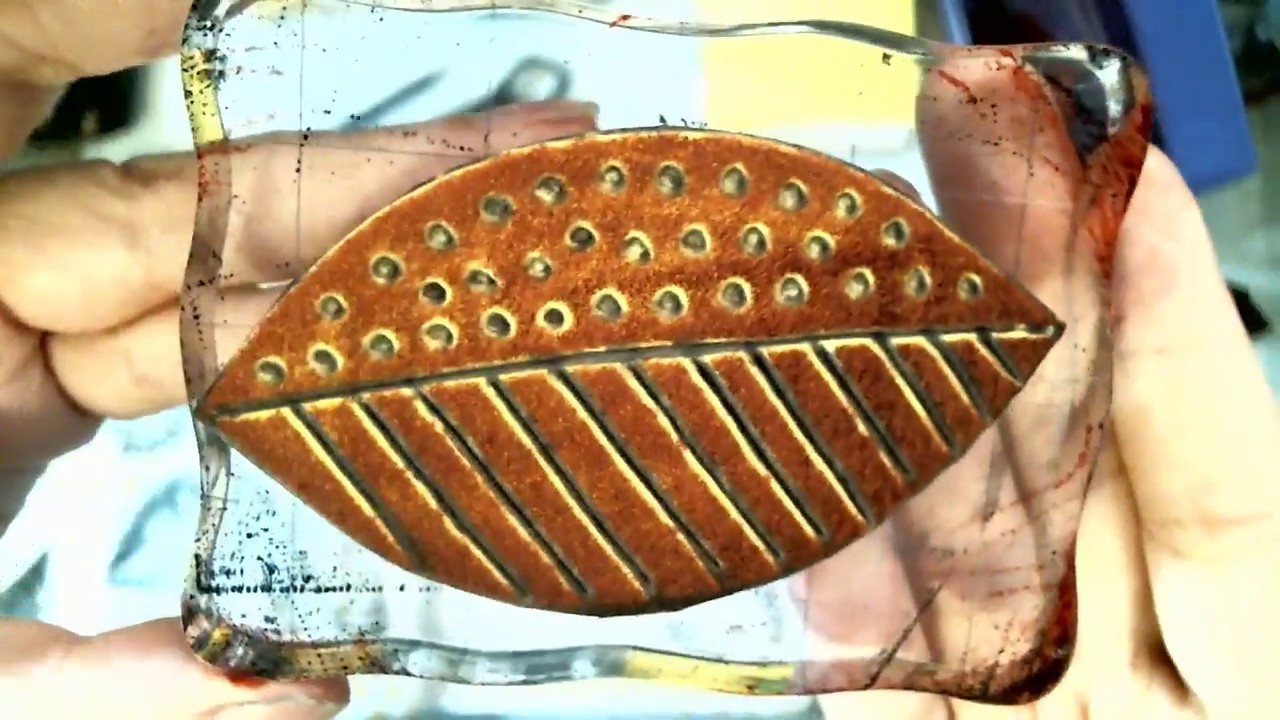 Handmade Leaf Stamp