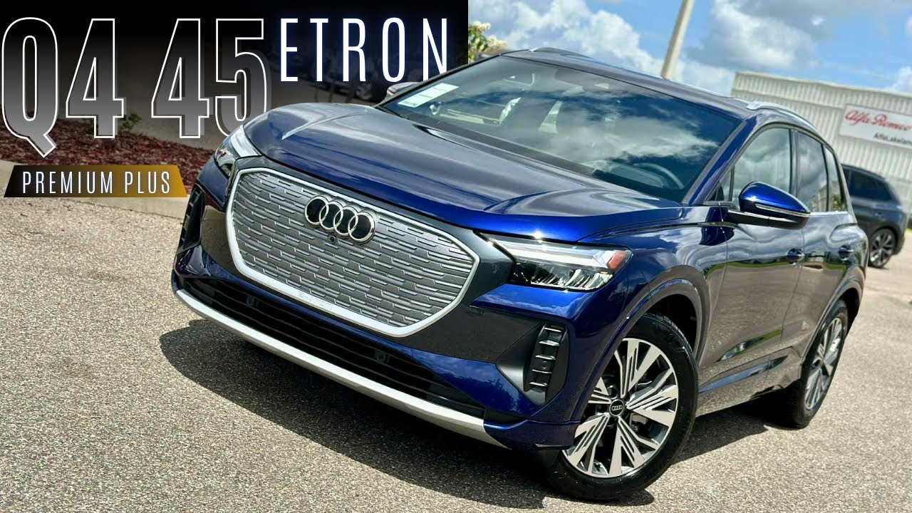 2025 Audi Q4 45 eTron Gives You More For Less Fitted With This Proper Gentlemen's Spec