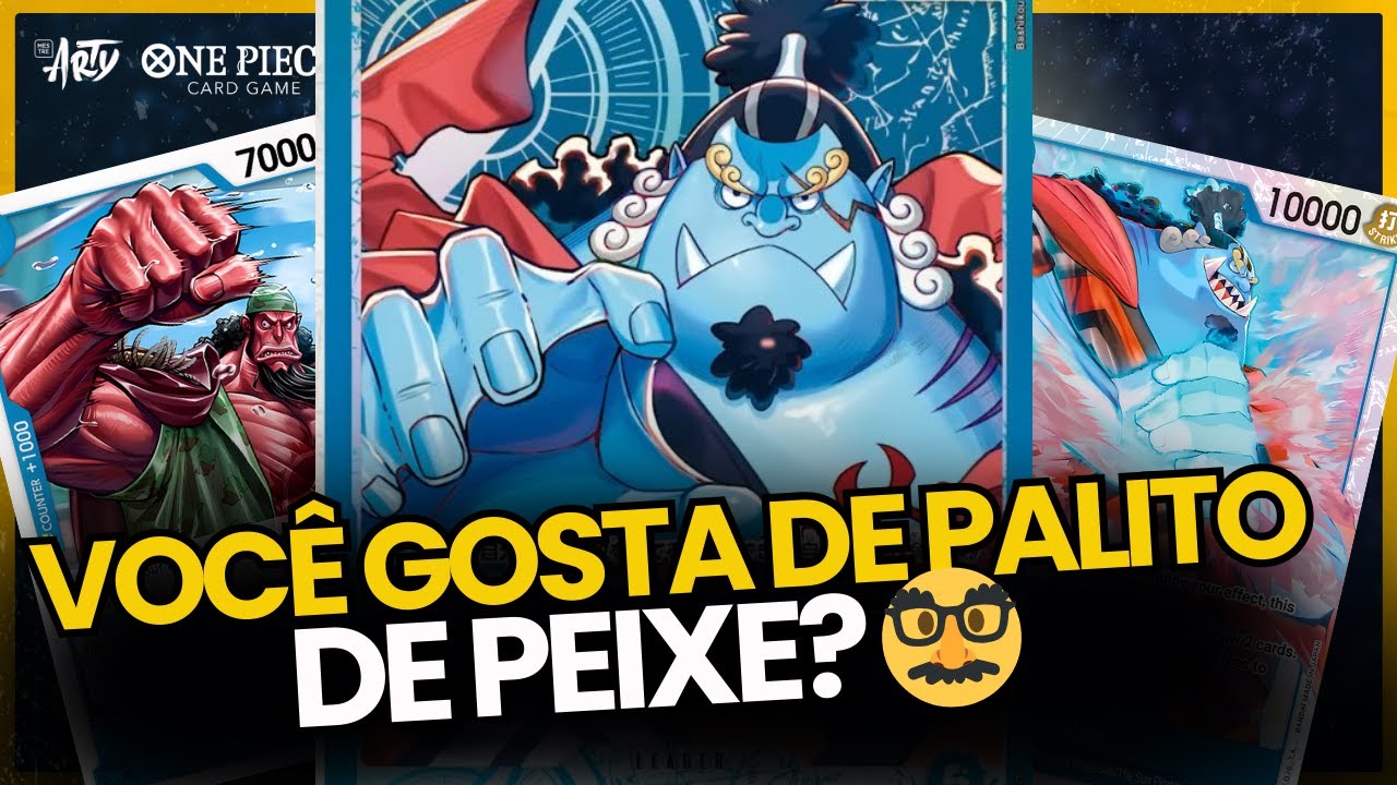 🐳JINBE AZUL OP14: Deck Profile, Combos e Como Jogar com os Homens-Peixe!