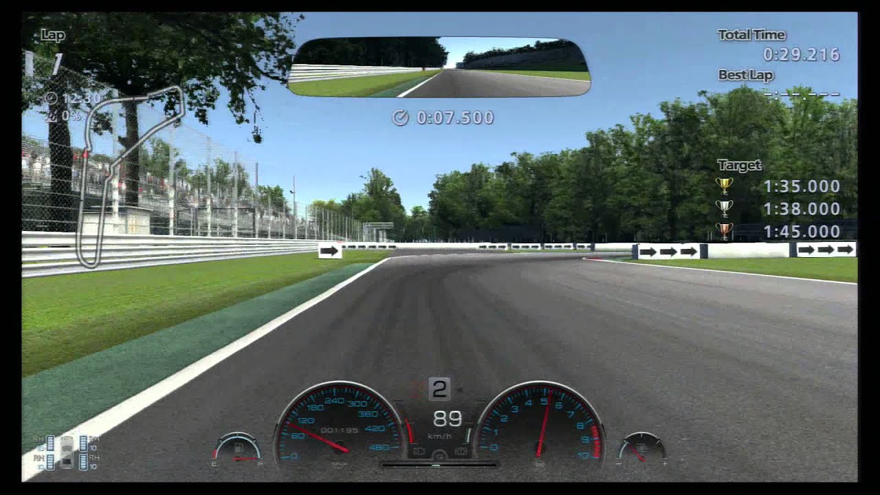 GT6 Seasonal Event - Race Car Super Lap - Monza - Toyota Minolta 88C-V