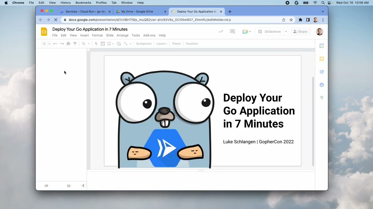 Deploying Go Project to Cloud Run with a New Google Cloud Project