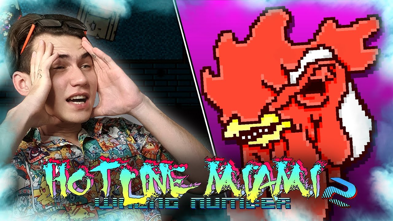 КАК ДИМА С 2-Й МАЙАМОЙ ЗНАКОМИЛСЯ (Hotline Miami 2: Wrong Number прохождение на все достижения #1)