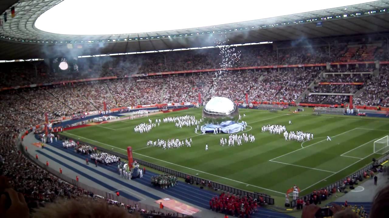Frauen WM Eröffnungsfeier/Zeremonie im Berliner-Olympiastadion 2011