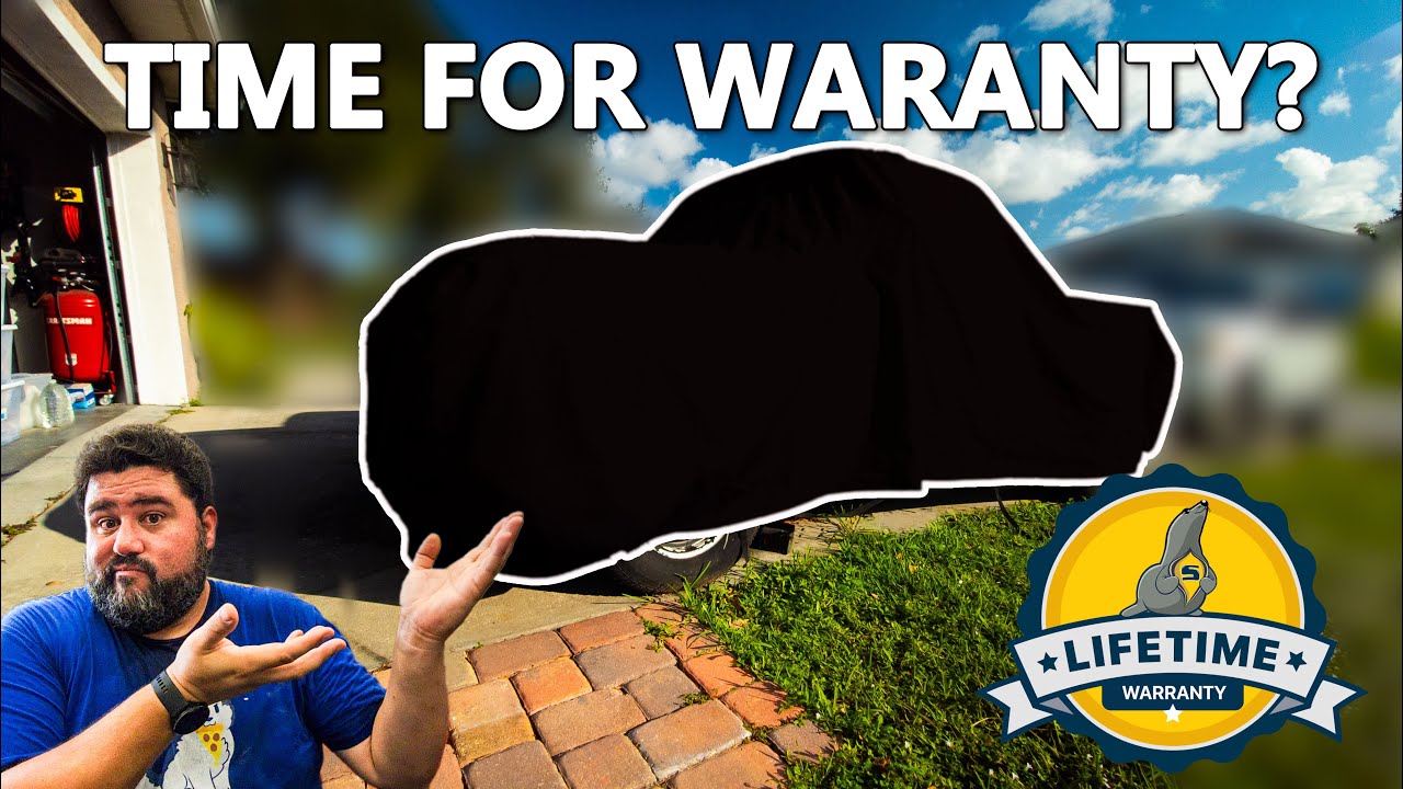 Seal Skin car cover 1 year later
