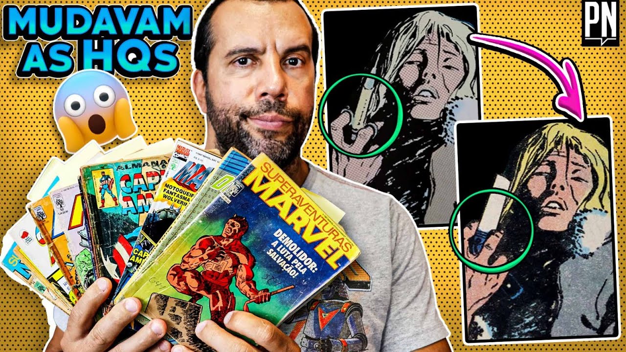 10 vezes que a editora Abril censurou e alterou gibis da MARVEL no Brasil | Papel Jornal 38