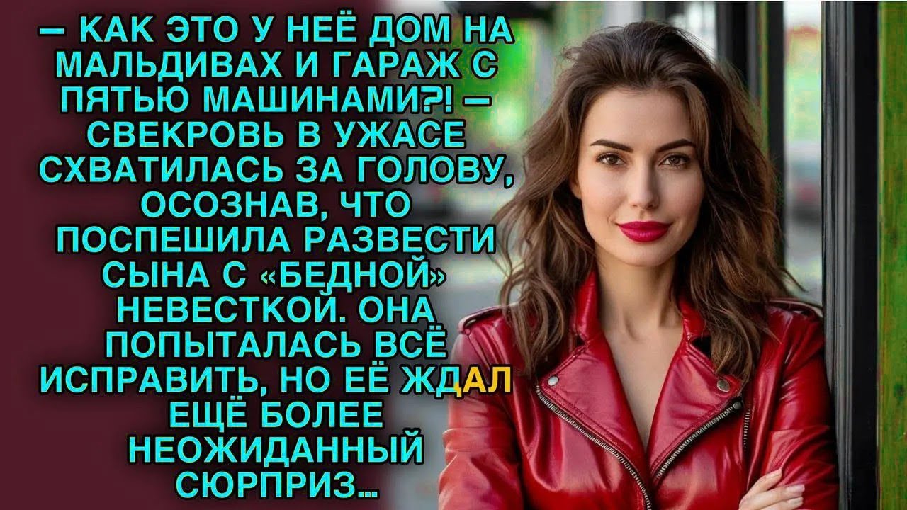 Свекровь осознала ошибку, узнав о роскошном имении невестки. Но ждал ещё больший шок…