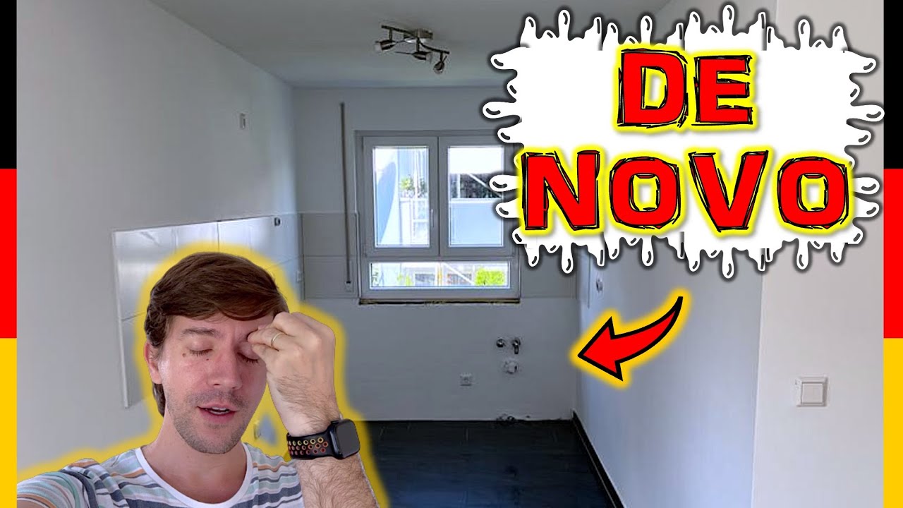 DE NOVO MINHA CASA N&Atilde;O TEM COZINHA NA ALEMANHA | Vida real de quem mora na Alemanha