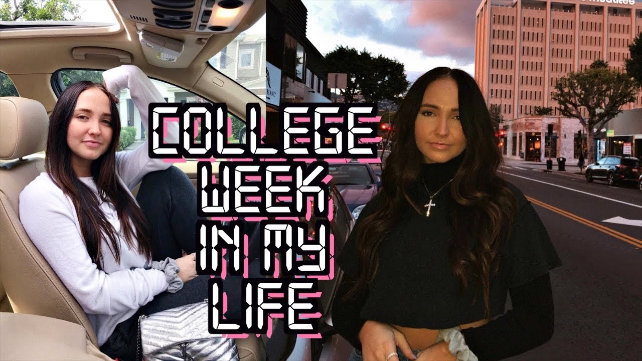 college week in my life | first week of classes, what i eat, staying fit in college