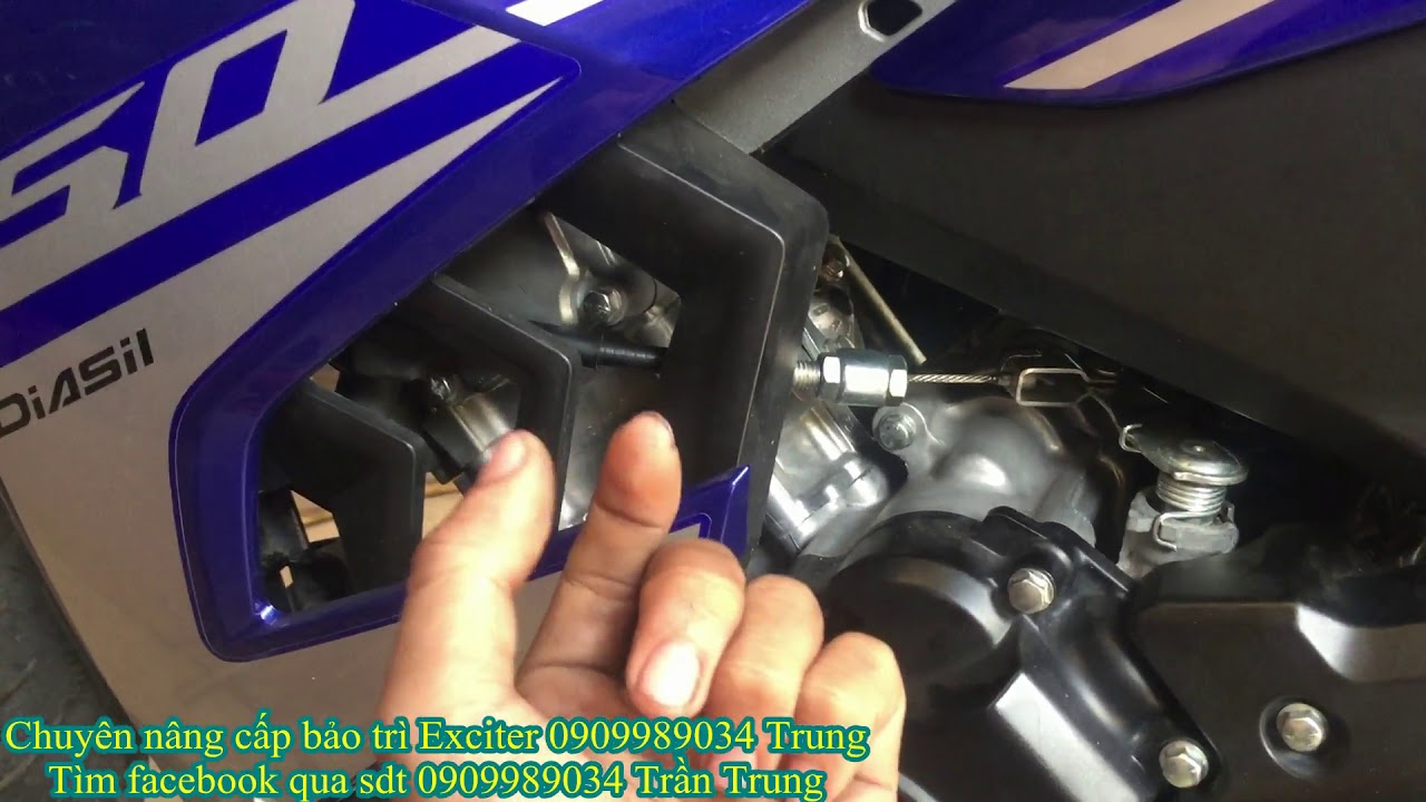 Cách canh côn amada Exciter 135 150i cho nồi bắt và chính xác nhất