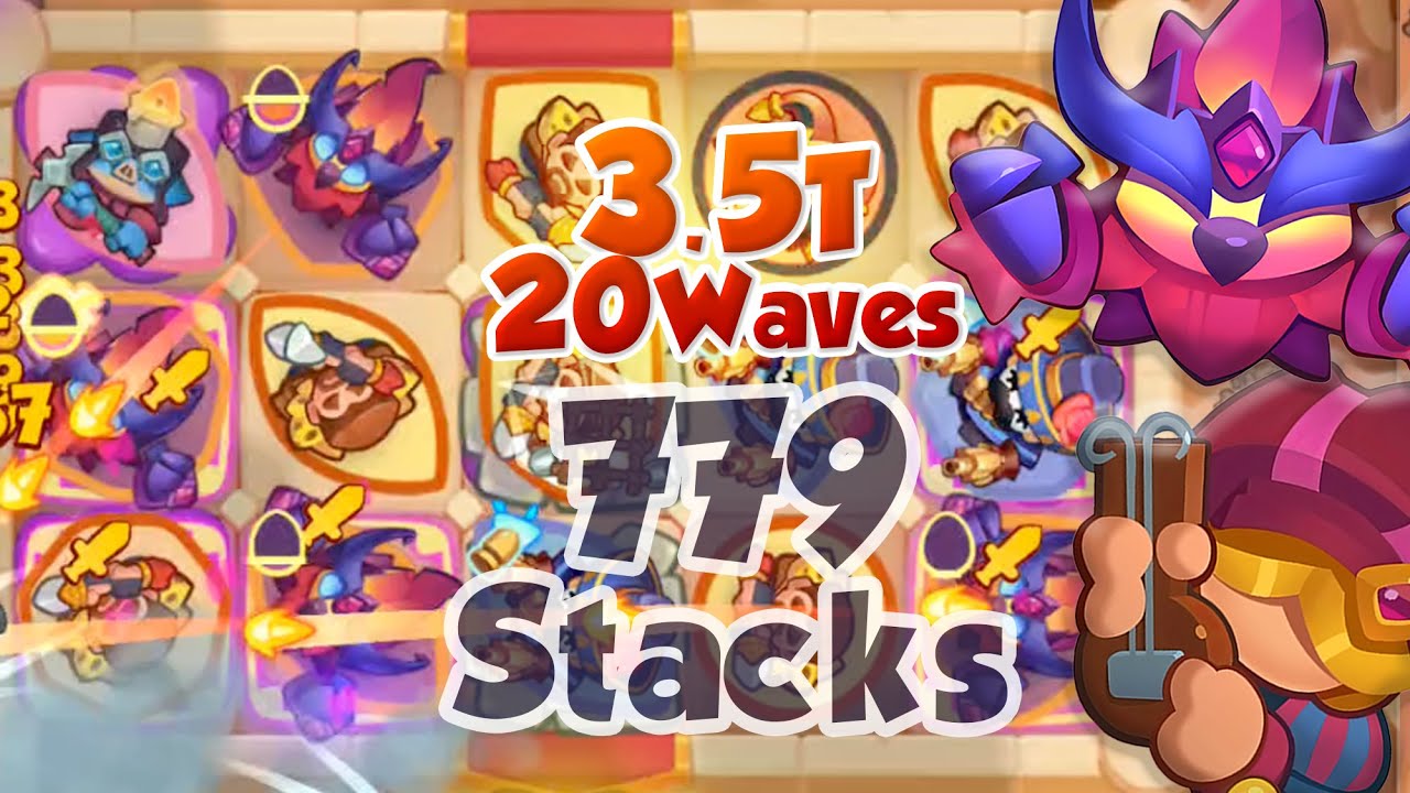 PHOENIX 779 Stacks Goes 20 Waves 3.5 Trillion - Rush Royale