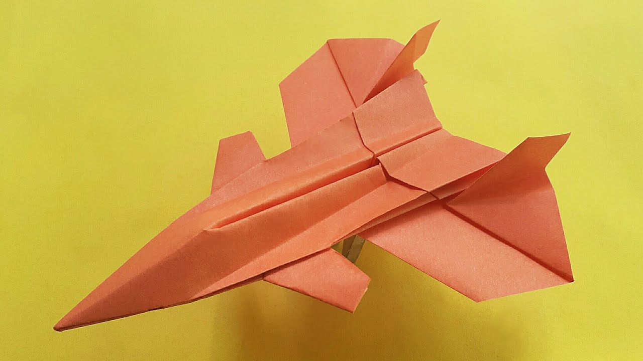 Paper Aeroplane (TUTORIAL) J-20 simplified