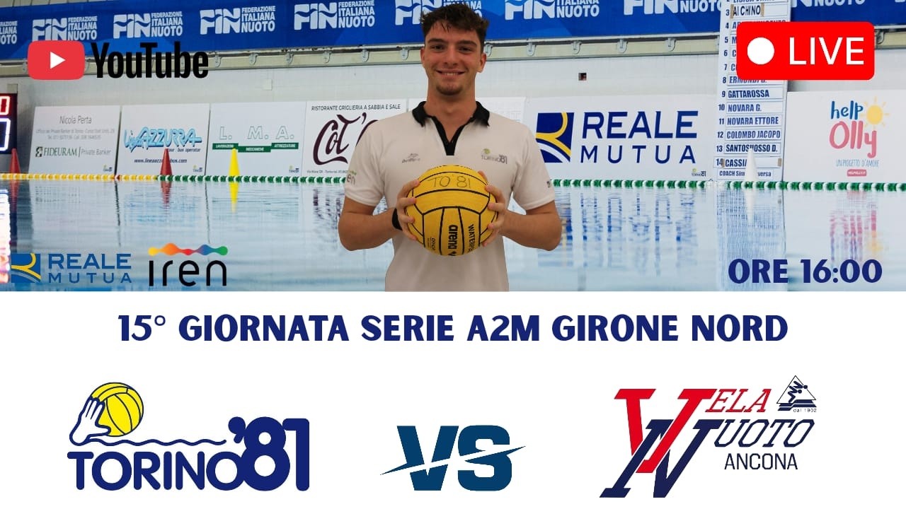 Reale Mutua Torino 81 vs Vela Nuoto Ancona