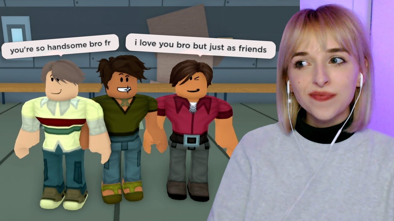 У меня был броманс в ROBLOX TOTAL DRAMA ISLAND