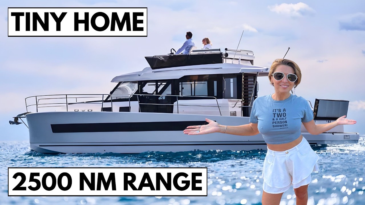 SWISS ARMY KNIFE 😳 Northman 1300 Motor Yacht Tour Cruising Liveaboard & for the Great Loop