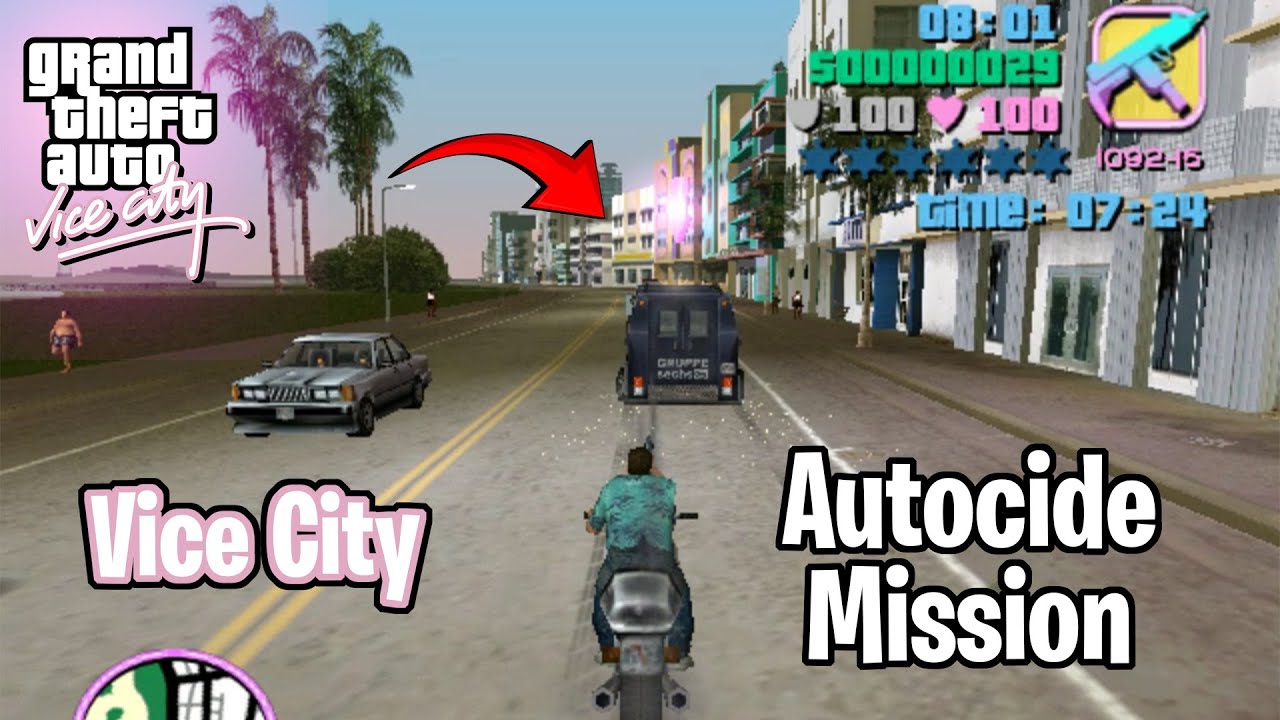 Gta vice city Autocide mission