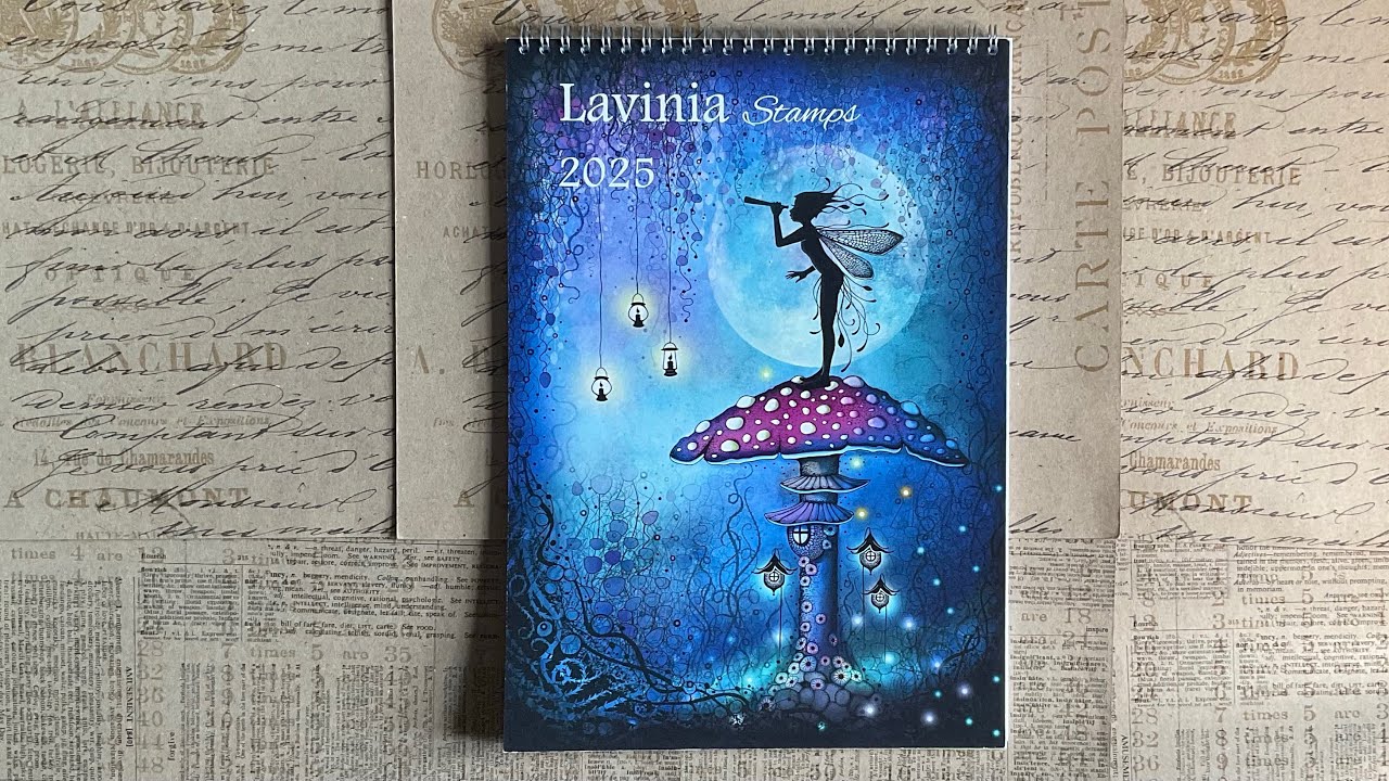 Complete Calendar by Jo Rice #laviniastamps #calendar
