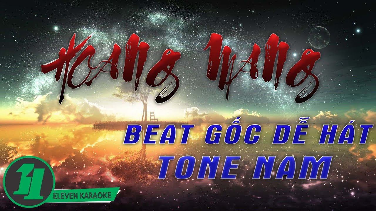 Karaoke Beat Gốc | Hoang Mang - Hồ Quỳnh Hương | Tone Nam Hạ Tone (C#m)