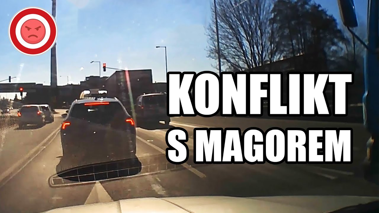 Konflikt s Magorem, Ožrala na Koloběžce a Vytlačen&iacute; do Př&iacute;kopu - Perly Ze Silnic 116