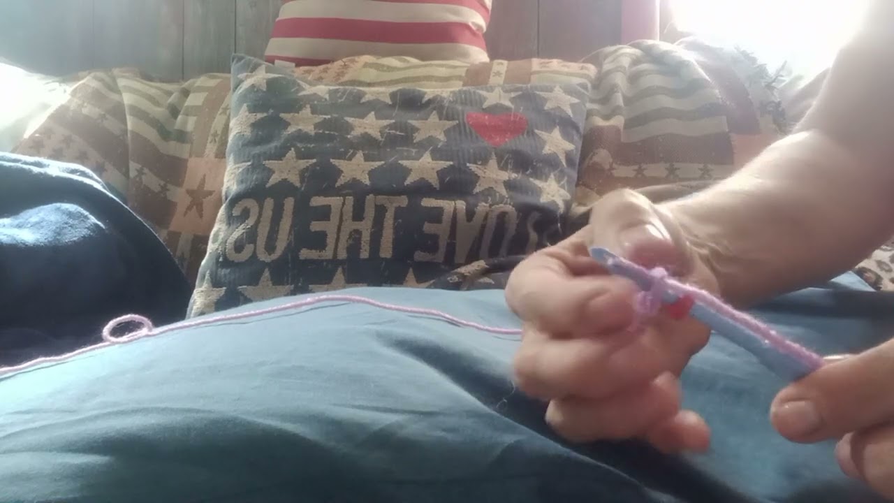 HOW TO USE KTEL KNITTER PT 1 VINTAGE KNITTER CROCHET DEVICE!