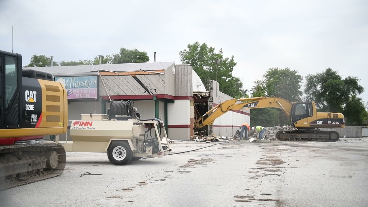 Saginaw's State Lanes demolition begins