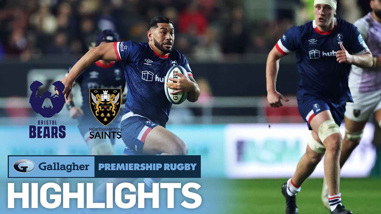 Bristol v Northampton - HIGHLIGHTS | Dominant Victory! | Gallagher Premiership 2022/23