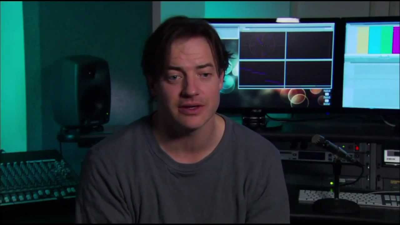 brendan fraser escape from planet earth interview