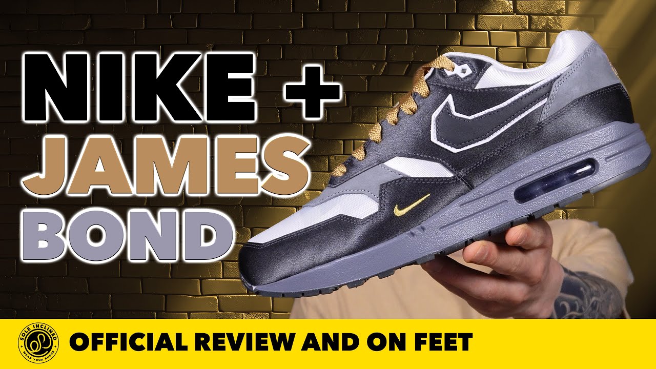 Inspired by Golden Eye 007! Nike Air Max 1 'Big Head Mode' In Depth Review and On Feet.