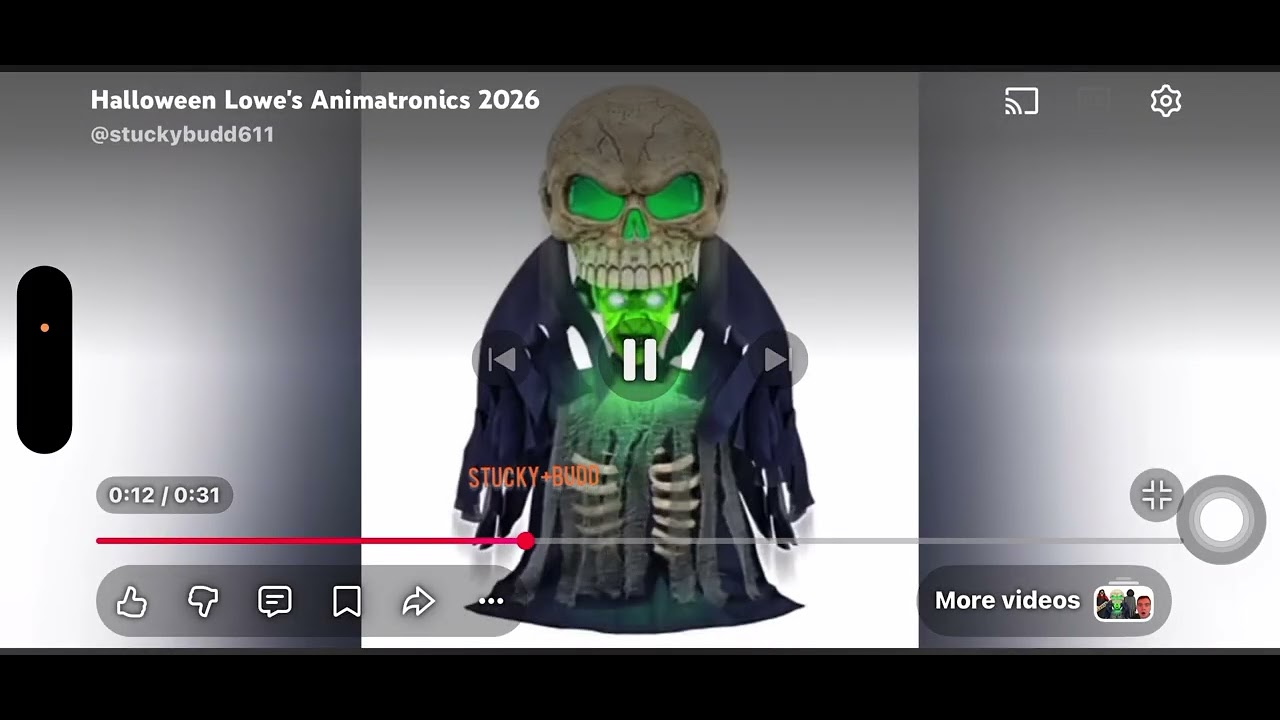 Lowe’s 2026 animatronic leaks #epicirahaunts #loweshalloween2026#halloween @stuckybudd611 ￼
