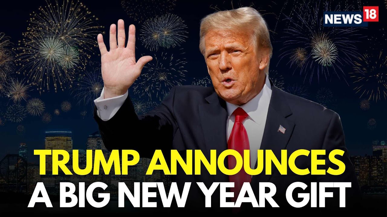 Trump LIVE | Trump Celebrates New Year 2026, Announces &lsquo;Beautiful Gift&rsquo; for the World | N18G