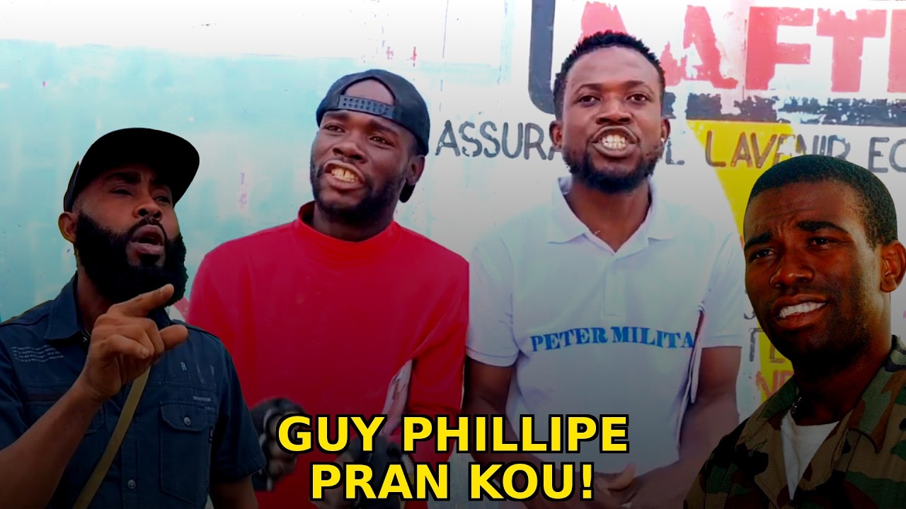 Militan Peter fini ak Guy Phillipe e Arab la. Misye prezante Alix Didier Fils Aimé kòm sovè peyi a.
