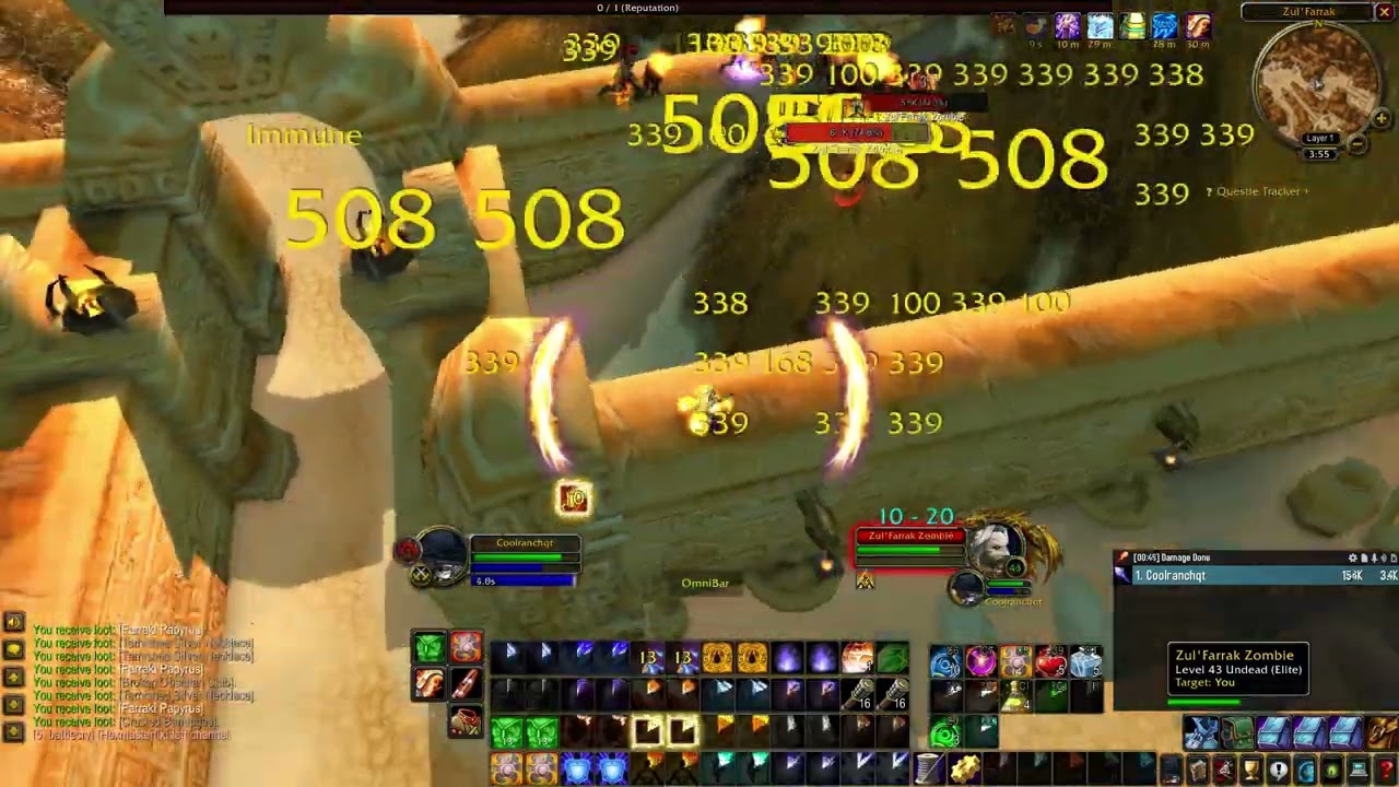 Mage Zul Farrak Grave Yard 1 Pull SoD P3