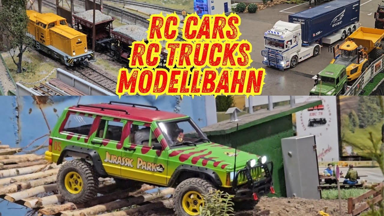 Chemnitzer Modelltage 2025 / Crawler, RC Trucks, Modellbahn
