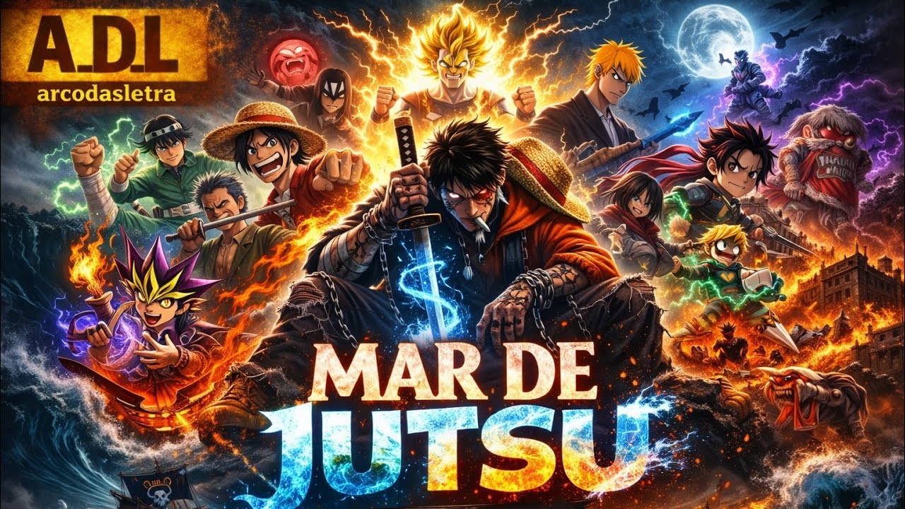 MAR DE JUTSU 🌊🥷🏽 | rap geek /arcodasletra/A_D_L