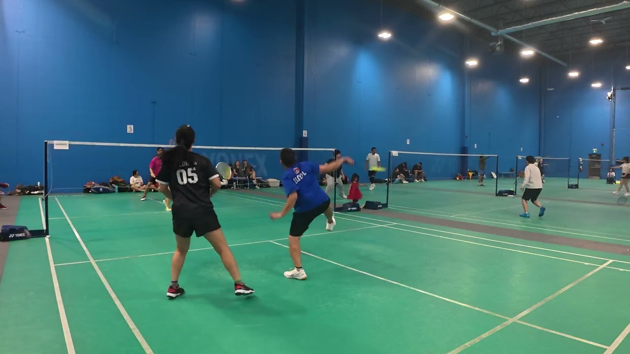 Badminton Doubles | Lloyd Medz vs Dondi Estela