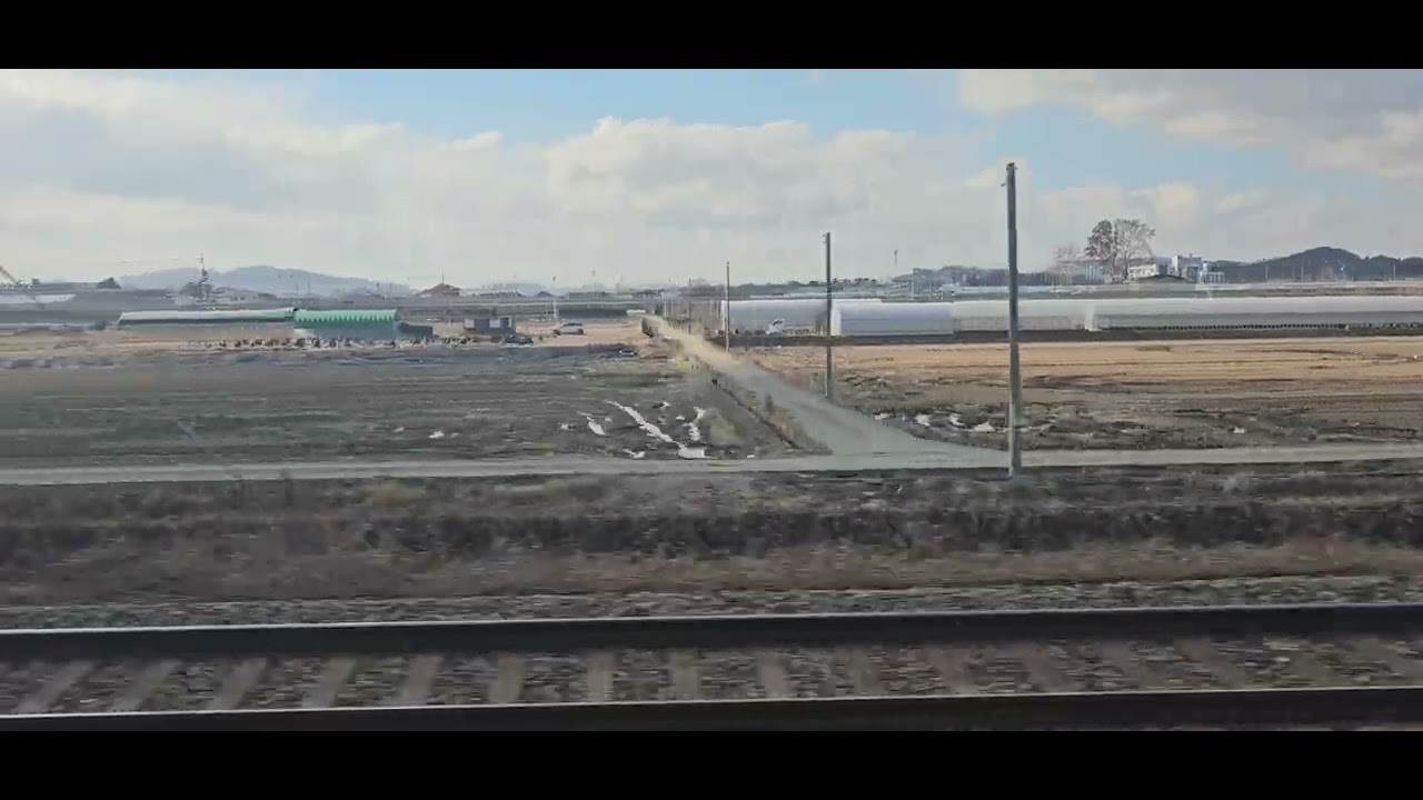 ITX마음 1107열차 평택 천안 135km 고속주행
