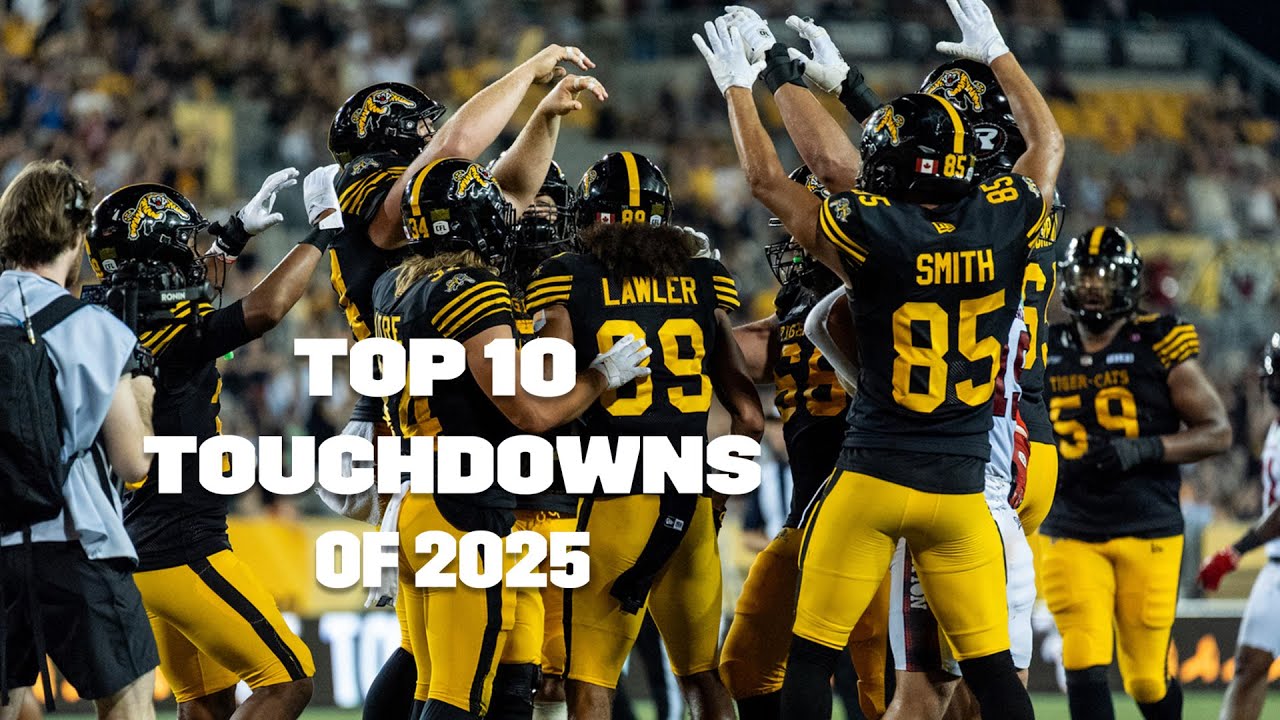 Top 10 TOUCHDOWNS of 2025