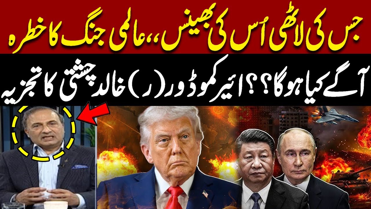 Might is Right | Risk of Global War Explained by Air Commodore (R) Khalid Chishti